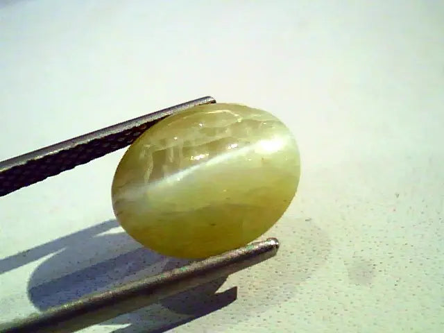 4.75 Ct Certified Untreted Natural Chrysoberyl Cats Eye,Lehsunia