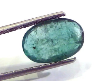 4.77 Ct Untreated Natural Zambian Emerald Gemstone Panna stone