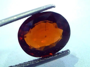 4.78 Ct Untreated Natural Ceyloni Gomedh/Hessonite Gemstone