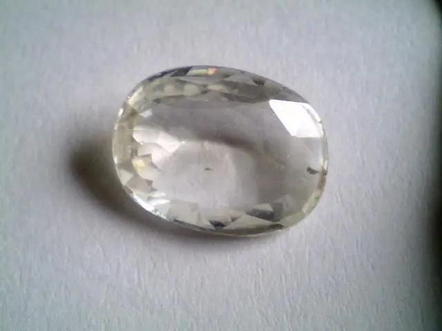 4.75 Ct Unheated Untreated Natural White Sapphire Gems for Venus
