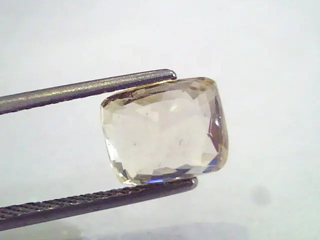 4.78 Ct Unheated Untreated Natural Ceylon Yellow Sapphire Pukhraj