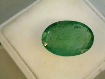 4.77 CARAT NATURAL ZAMBIAM EMERALD PREMIUM COLOUR GEMS