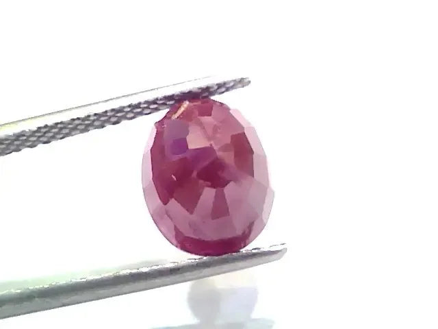 4.81 Ct Certified Unheated Untreated Natural New Burma Ruby - Venus Gems