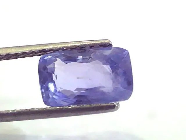 4.92 Ct Unheated Untreated Natural Ceylon Blue Sapphire Neelam Gems - Venus Gems
