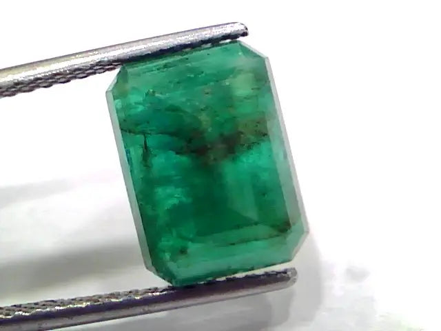 4.80 Ct Certified Untreated Natural Zambian Emerald Panna Gemstone