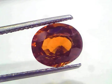 4.86 Ct Untreated Natural Ceylon Gomedh/Hessonite Gemstone
