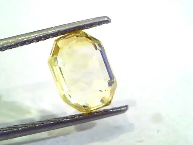 4.80 Ct 8 Ratti Unheated Untreated Natural Ceylon Yellow Sapphire
