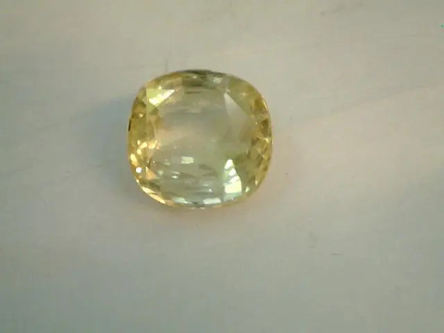 4.80 Ct Unheated Untreated Natural Ceylon Yellow Sapphire