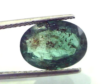 4.81 Ct Untreated Natural Zambian Emerald Gemstone,Real Panna