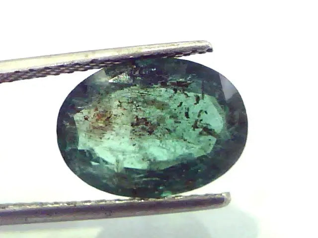 4.81 Ct Untreated Natural Zambian Emerald Gemstone,Real Panna