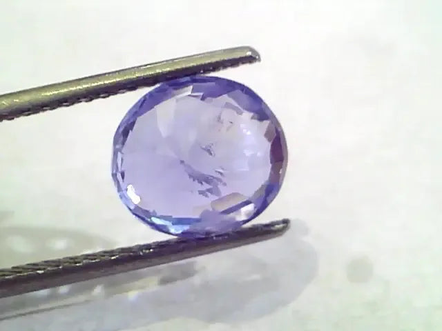 4.84 Ct Unheated Untreated Natural Ceylon Blue Sapphire Neelam - Venus Gems