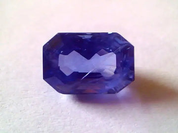 4.84 Ct Unheated Untreated Natural Ceylon Blue Sapphire