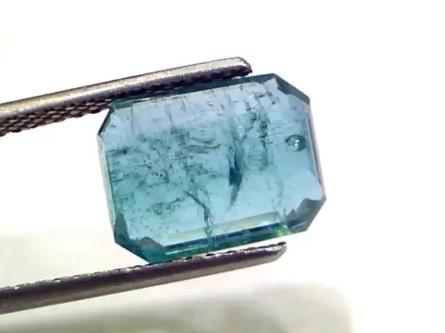 4.84 Ct GII Certified Untreated Natural Zambian Emerald Gems AAA - Venus Gems