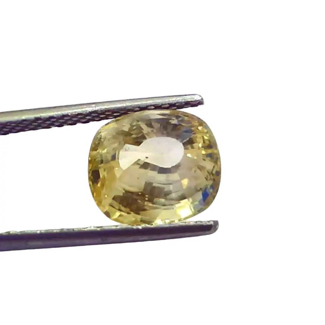 4.84 Ct IGI Certified Unheated Untreted Natural Ceylon Yellow Sapphire