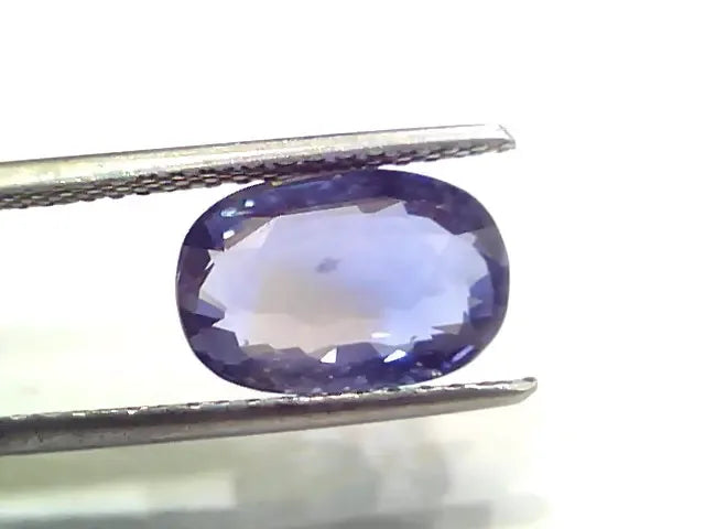 4.86 Ct Unheated Untreated Natural Ceylon Blue Sapphire Neelam - Venus Gems