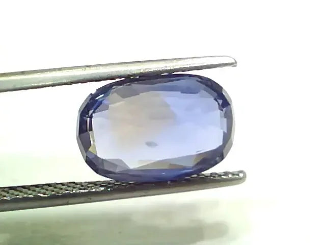 4.86 Ct Unheated Untreated Natural Ceylon Blue Sapphire Neelam - Venus Gems