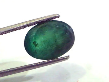 4.91 Ct Untreated Natural Zambian Emerald Gemstone Panna stone