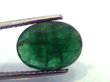 4.97 Carat Premium Natural Zambian Emerald,Real Panna Gems