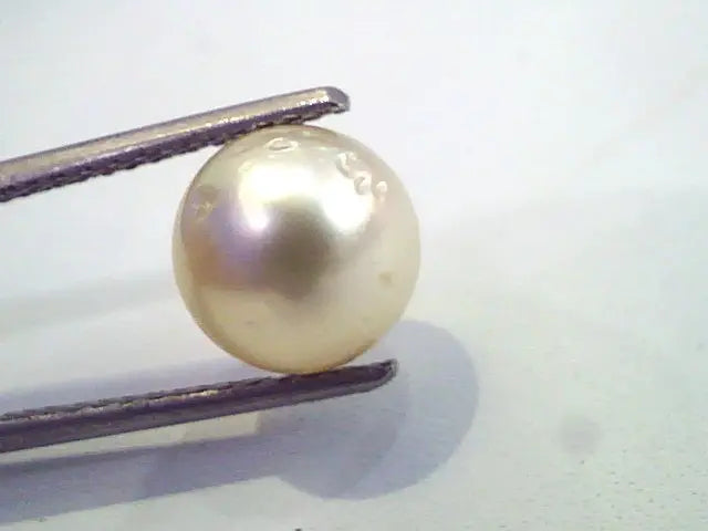 4.92 Carat Natural Certified Real South Sea Pearl,Certified Moti
