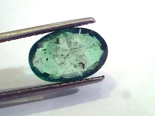 4.95 Ct Untreated Natural Zambian Emerald Gemstone Panna stone - Venus Gems