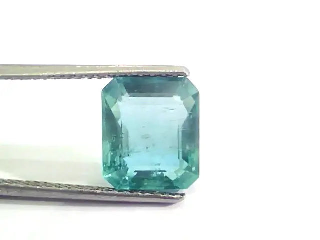 4.96 Ct Untreated Natural Zambian Emerald Gemstone Panna AAAAA