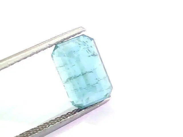 4.96 Ct Untreated Natural Zambian Emerald Gemstone Panna AAAAA