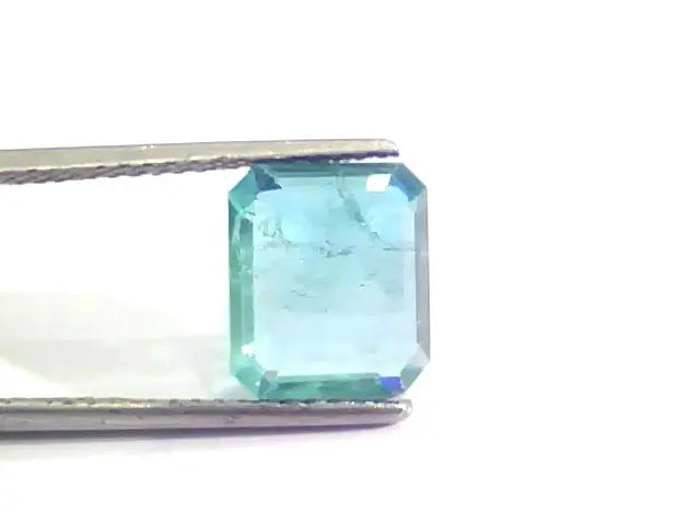 4.96 Ct Untreated Natural Zambian Emerald Gemstone Panna AAAAA