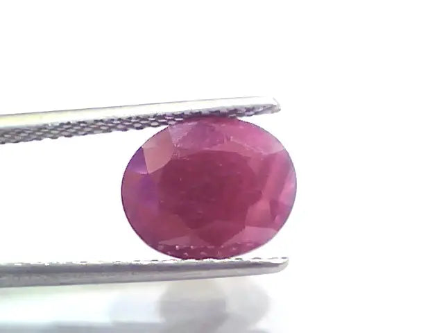 5.02 Ct Certified Unheated Untreated Natural New Burma Ruby
