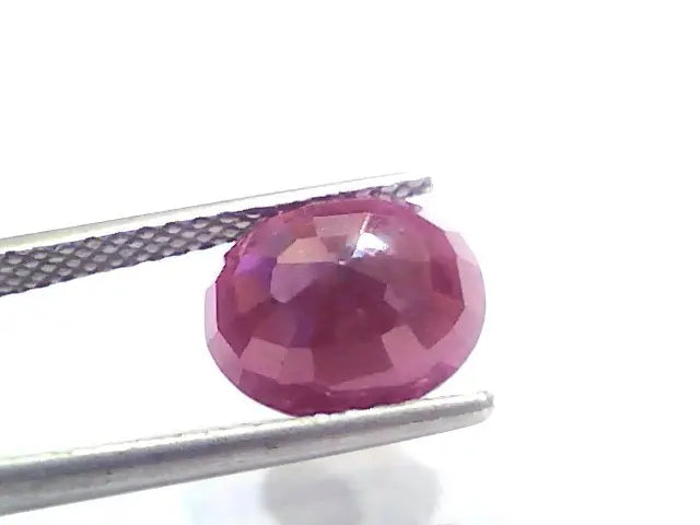 5.02 Ct Certified Unheated Untreated Natural New Burma Ruby