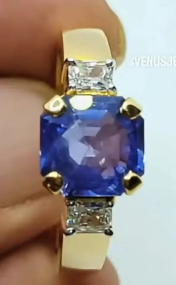 Gemstone Ring Design 6 In All Metal, Watch Video For Details Of Design