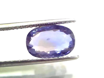 4.86 Ct Unheated Untreated Natural Ceylon Blue Sapphire Neelam - Venus Gems