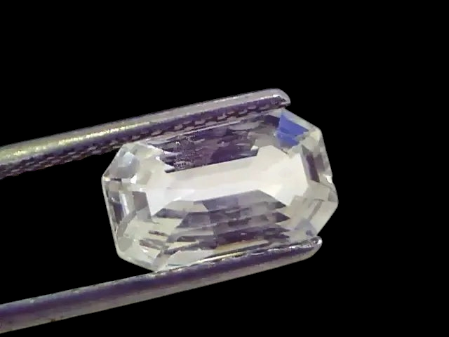 4.38 Ct Unheated Untreated Natural Ceylon White Sapphire Gems - Venus Gems