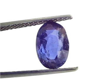 4.14 Ct Unheated Untreated Ceylon Blue Sapphire Neelam Gemstones - Venus Gems