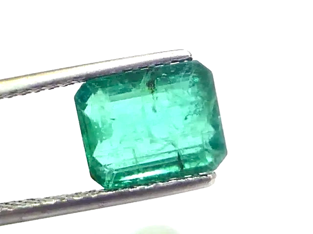4.19 Ct GII Certified Untreated Natural Zambian Emerald Gems AAA - Venus Gems
