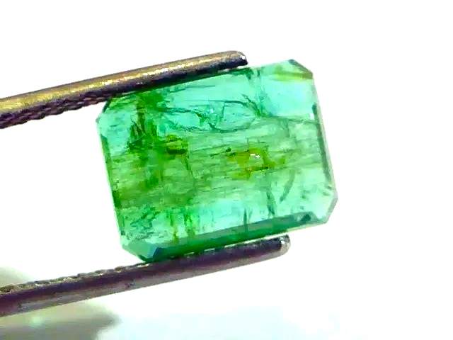 3.99 Ct Unheated Untreated Natural Zambian Emerald Panna Gems - Venus Gems