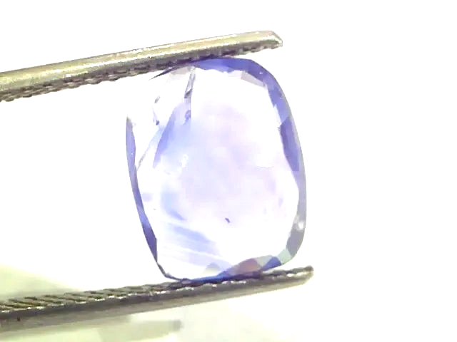 4.63 Ct Unheated Untreated Ceylon Blue Sapphire Neelam Gemstones - Venus Gems