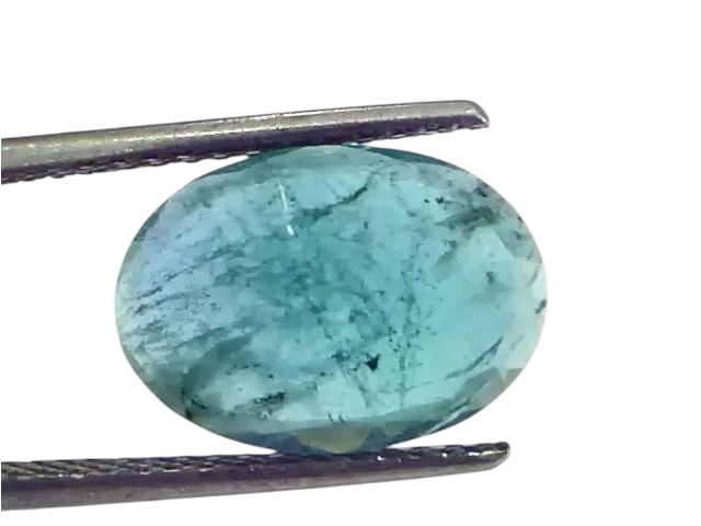 4.72 Ct Untreated Natural Zambian Emerald Gemstone Panna Gems - Venus Gems
