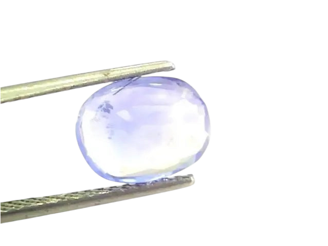 4.10 Ct Unheated Untreated Natural Ceylon Blue Sapphire Gemstone - Venus Gems