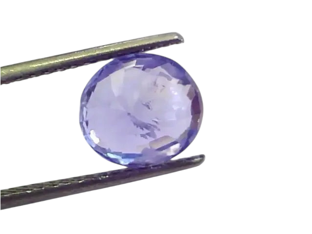 4.84 Ct Unheated Untreated Natural Ceylon Blue Sapphire Neelam - Venus Gems