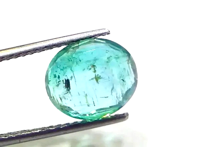 4.49 Ct GII Certified Untreated Natural Zambian Emerald Gems AAA - Venus Gems