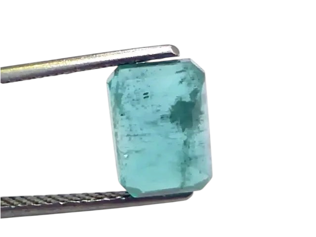 4.38 Ct GII Certified Untreated Natural Zambian Emerald Gems AAA - Venus Gems