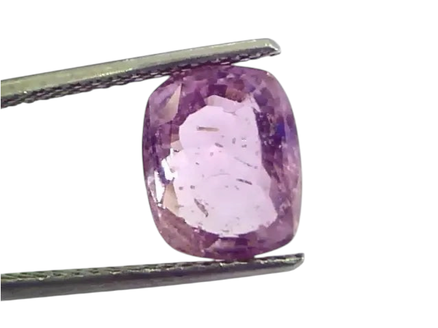 4.58 Ct Unheated Untreated Natural Purple Sapphire Khuni Neelam - Venus Gems