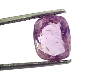 4.58 Ct Unheated Untreated Natural Purple Sapphire Khuni Neelam - Venus Gems