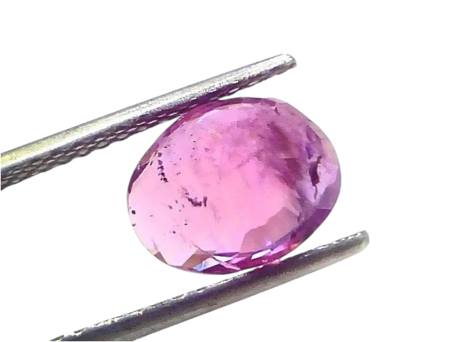4.07 Ct Certified Unheated Untreated Natural Madagaskar Ruby AA - Venus Gems