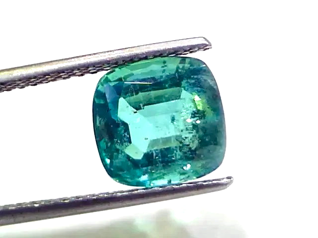 4.28 Ct GII Certified Untreated Natural Zambian Emerald Gems AAA - Venus Gems