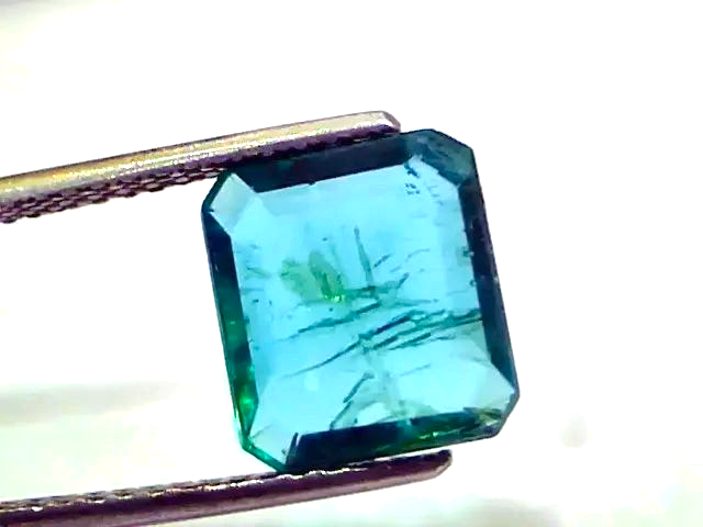 4.15 Ct Untreated Natural Zambian Emerald Gemstone Panna Gems AAA - Venus Gems