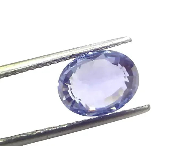 5.00 Ct IGI Certified Unheated Untreated Natural Ceylon Blue Sapphire - Venus Gems