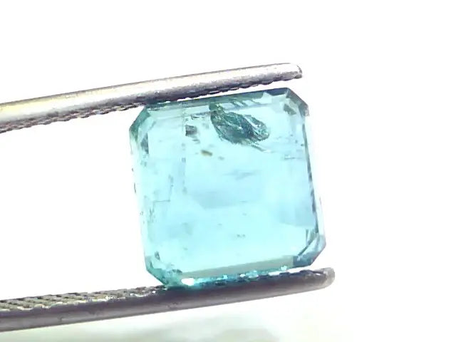 5.00 Ct GII Certified Untreated Natural Zambian Emerald Gems AAA