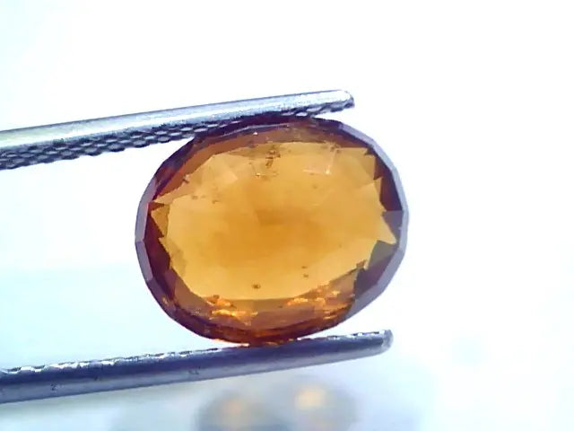 5.00 Ct Untreated Natural Ceylon Gomedh/Hessonite Gemstone