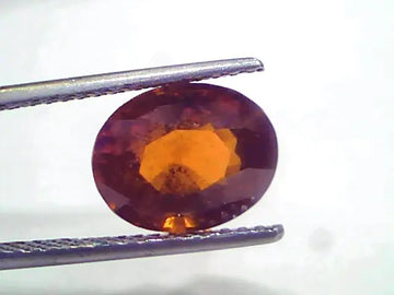 5.05 Ct Untreated Natural Ceylon Gomedh/Hessonite Gemstone